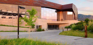 The exterior of the Natural History Museum of Utah