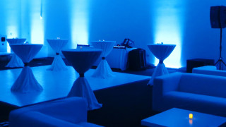 Customizable floor plans for weddings and receptions at NHMU. 