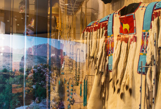 The Native Voices exhibit at NHMU.